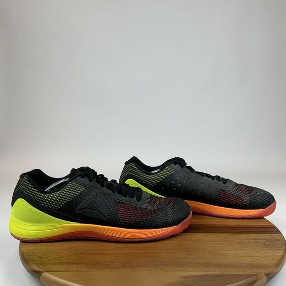 Mens‎ Reebok Nano 7.0 Vitamin C Black Athletic Crossfit Sneakers Shoes Size 13 D - Picture 1 of 11